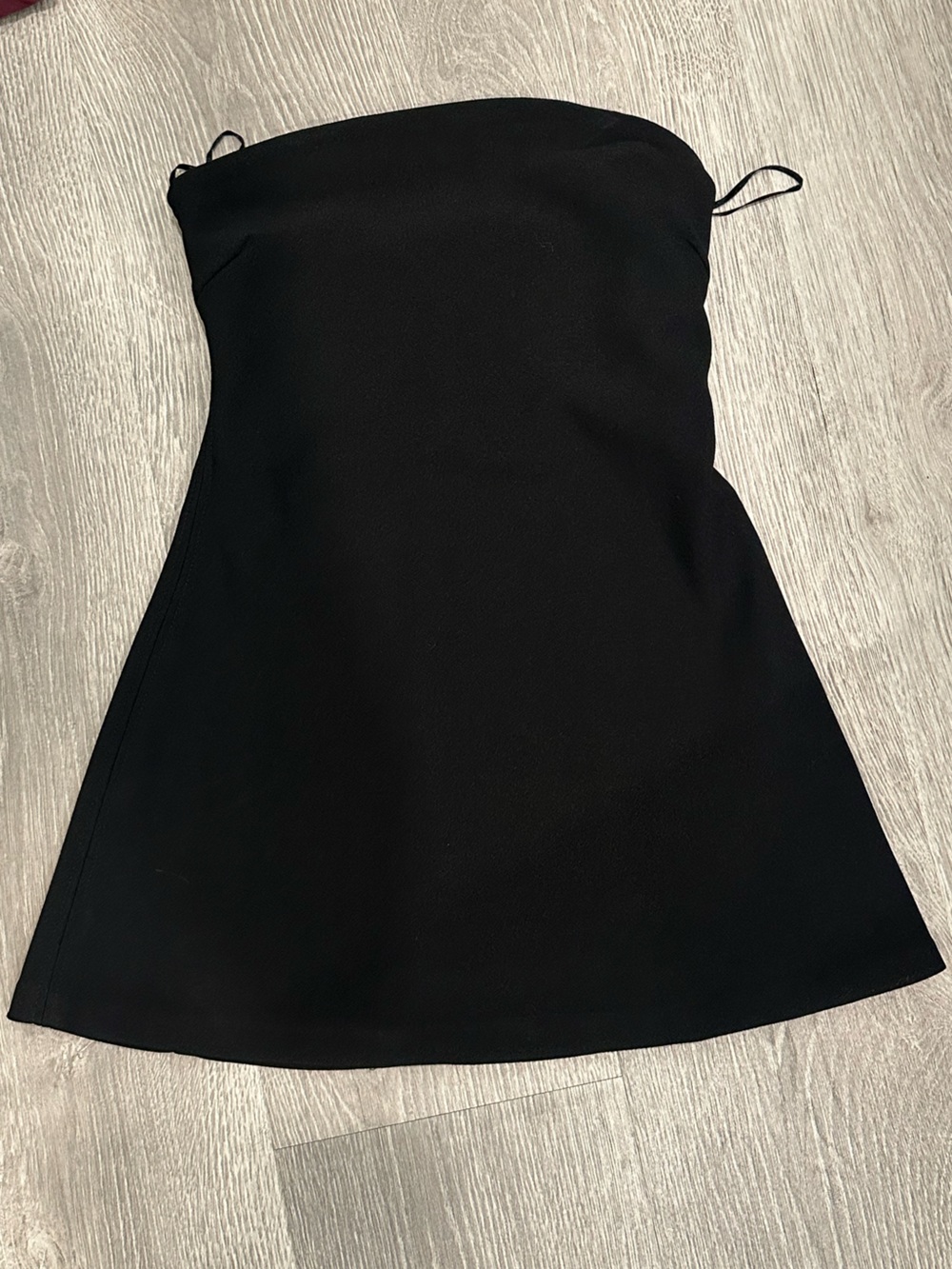 Zara Black Strapless Top